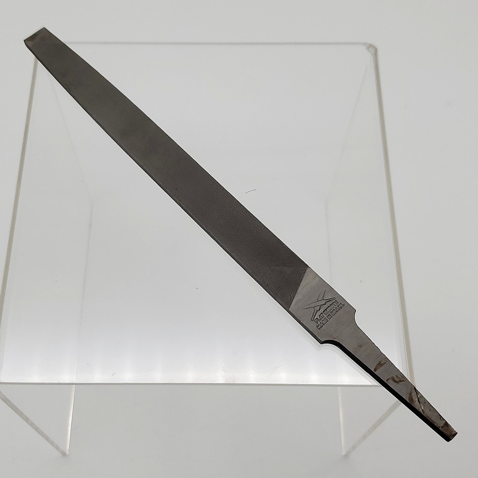 Nicholson 6" Flat Double / Single Cut Smooth File 03533N Rectangular w/ Tang gallery