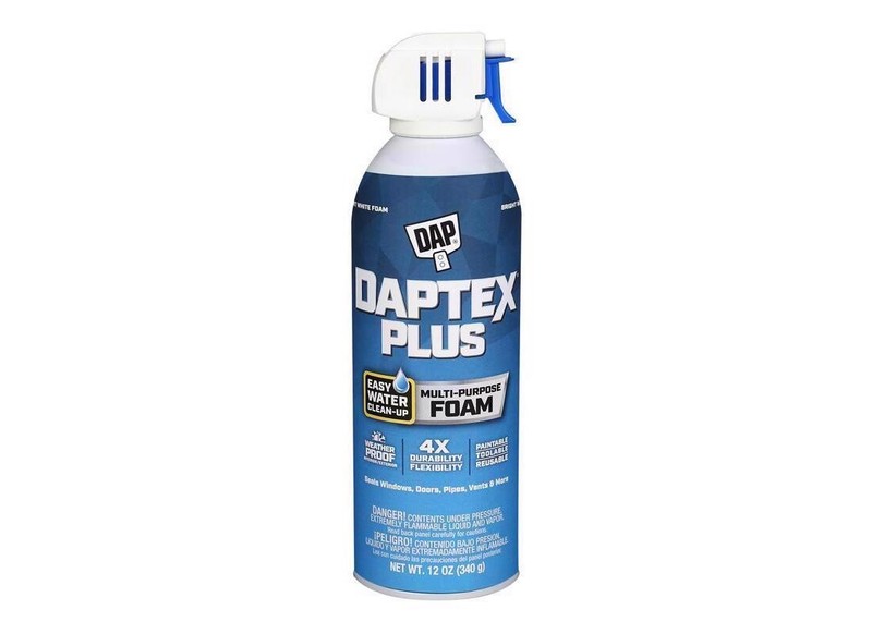 DAP 18836 DAPTEX PLUS MULTI-PURPOSE FOAM SEALANT - 12 OZ White gallery