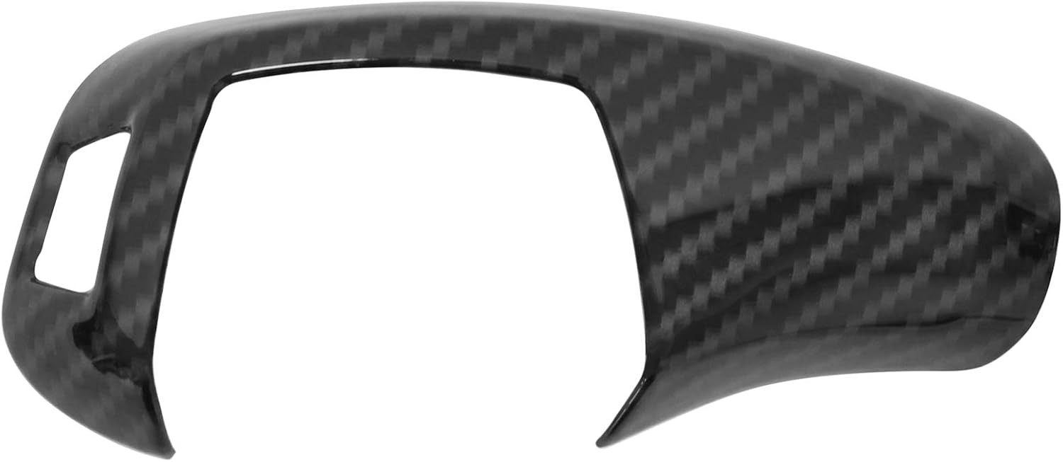 Carbon Fiber Pattern Gear Shift Knob Cover Trim for F01 F20 F22 F25 F26 F30 F31 gallery