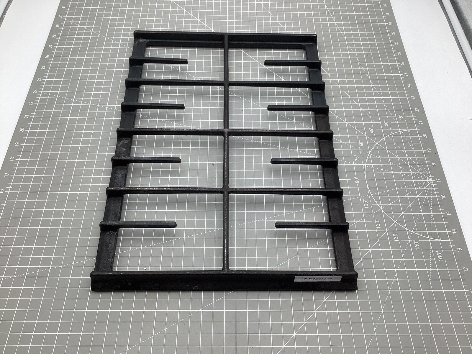 WP8287314 --Genuine OEM Whirlpool Cooktop Burner Grate from KFGU766VSS01 gallery