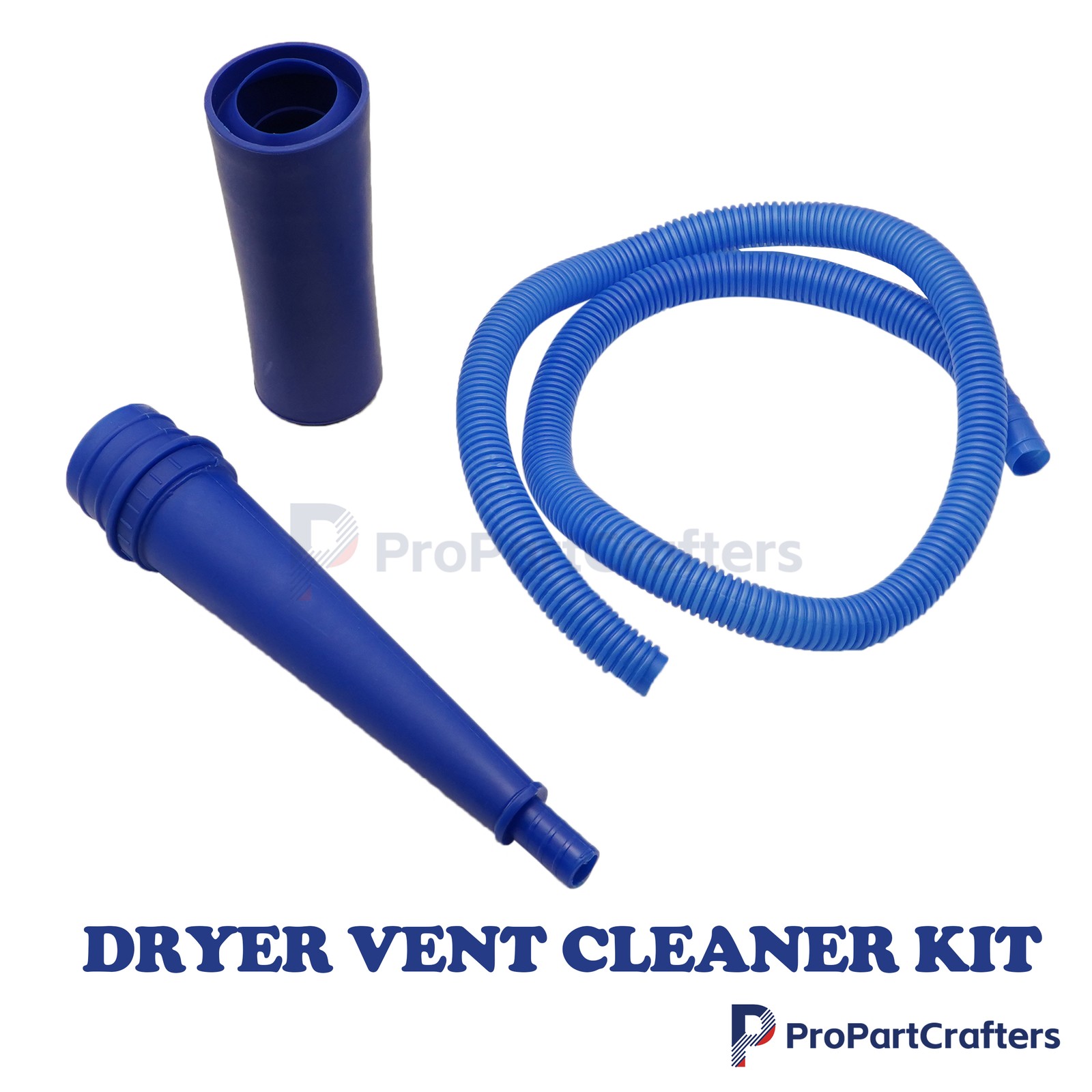 Dryer Vent Cleaner Kit Brush Lint Remover Vacuum Hose Attachment Power Washer gallery