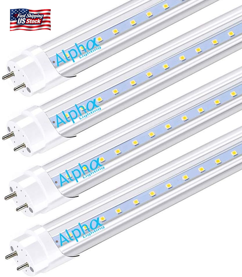 Sugo Alpha T8 T10 T12 LED Light Bulbs Clear or Frosted Lens 4FT 18W 6000K-6500K gallery