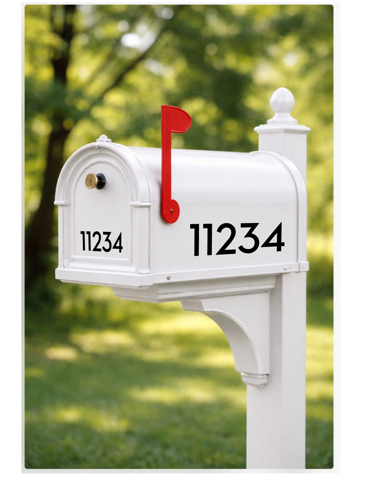 Custom Mailbox Numbers Personalized Street Address Customized Color N gallery