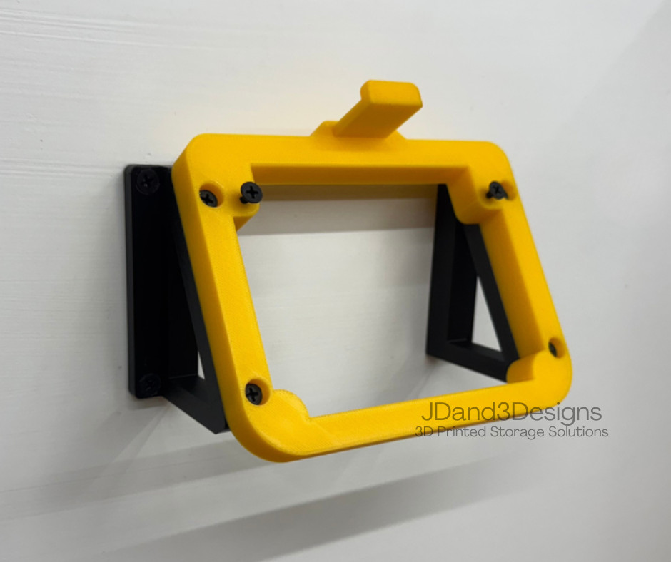 MOUNT for DCB112/DCB113/DCB115/DCB1104 Dewalt Battery Charger w/removeable CLAMP