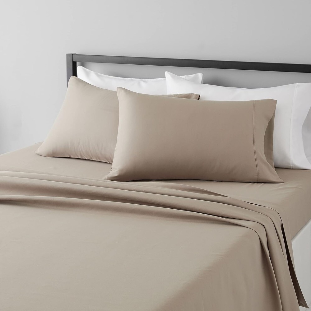 Lightweight Super Soft Cooling, Easy Care Breathable Wrinkle Free Microfiber 4pc