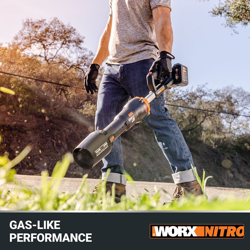 Worx Nitro WP595 40V PowerShare PRO LEAFJET Blower with Brushless Motor-OB gallery
