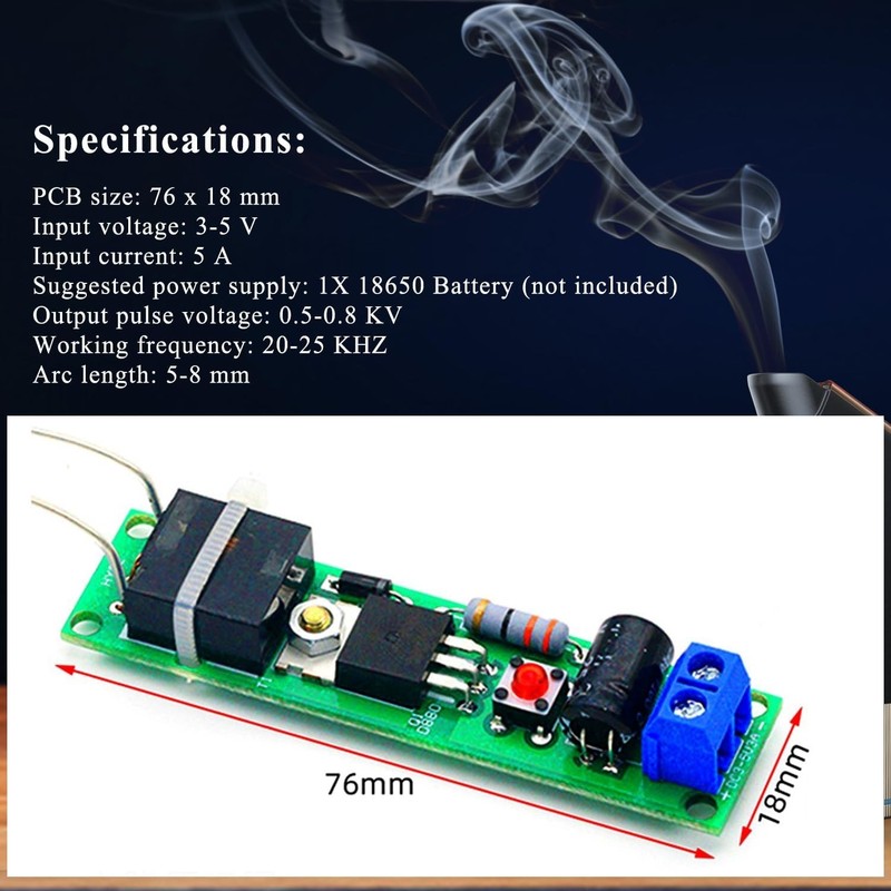 Complete DIY Electronic Lighter Soldering Kit with Easy Assembly Instructions gallery