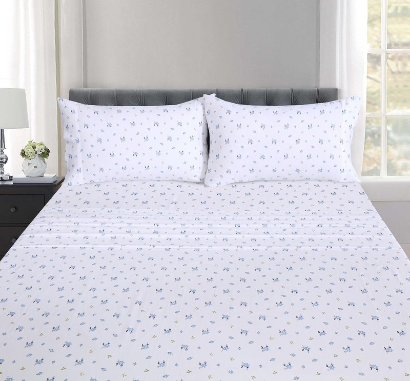 RUVANTI 100% Cotton Sheets – Queen Size Percale Bedding, Queen, Phulkari gallery