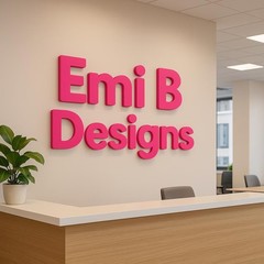 Personalised 3D Printed Letters and Numbers Any Font 1-12 Inch Signs UK