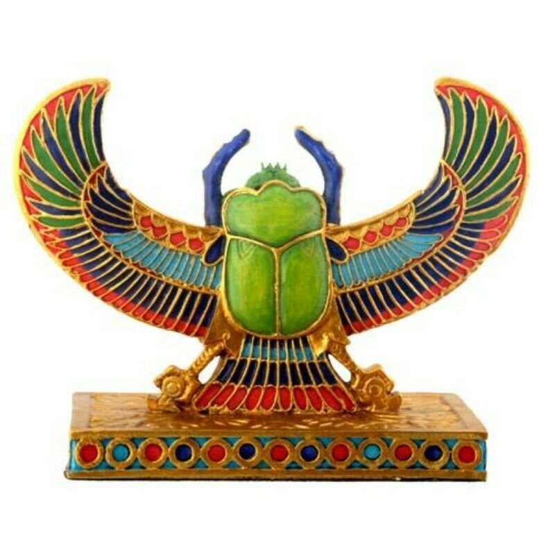 YTC Egyptian Winged Scarab - Collectible Figurine Statue Sculpture Egypt gallery