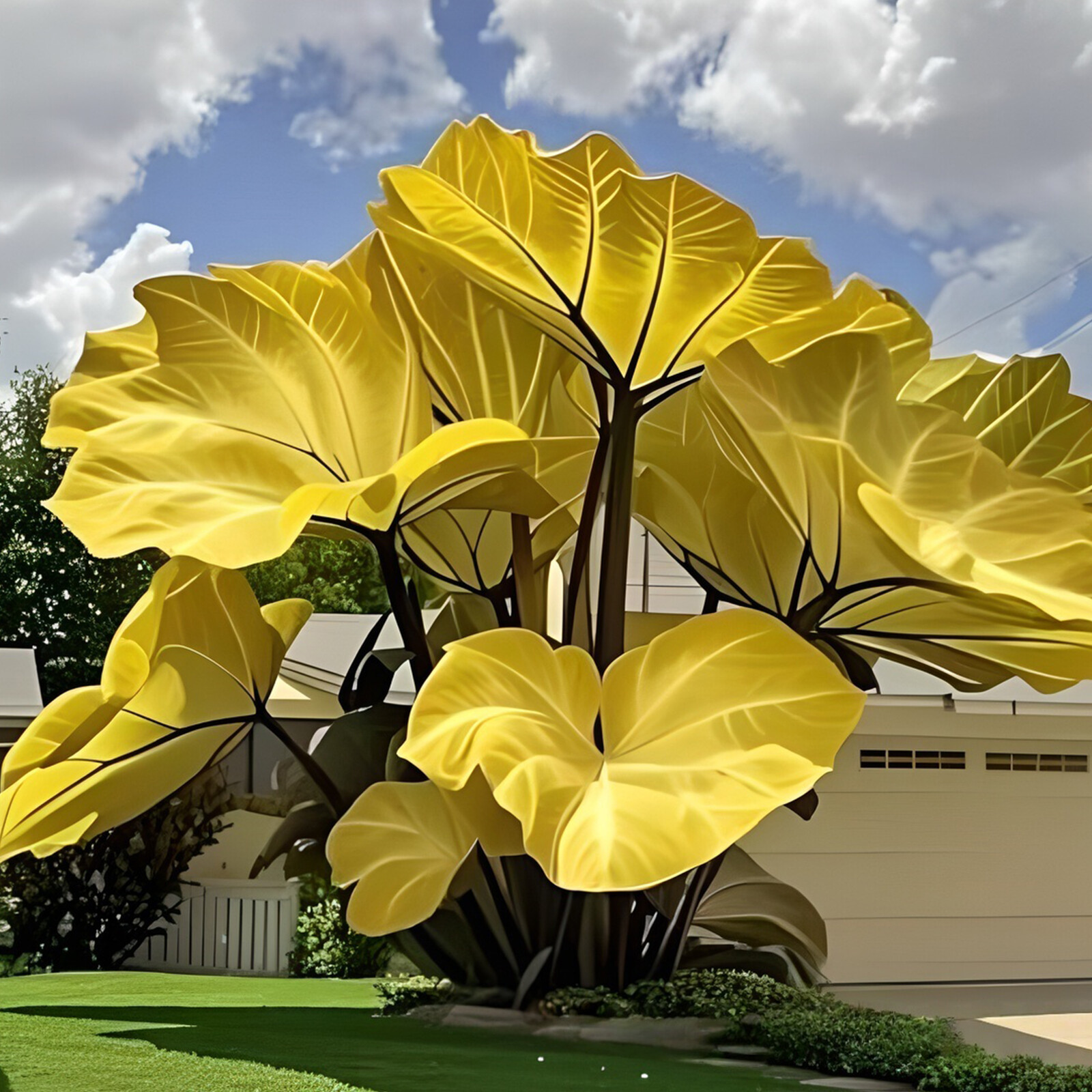 500Pcs Caladium Flower Elephant Ear Seeds Ornamental Plant for Outdoor Courtyard gallery