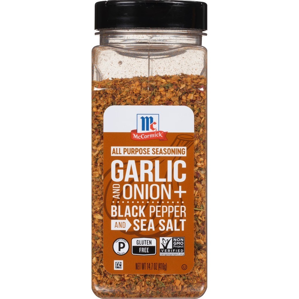 All Purpose Seasoning with Garlic Onion Black Pepper and Sea Salt 14.7 oz Bottle gallery