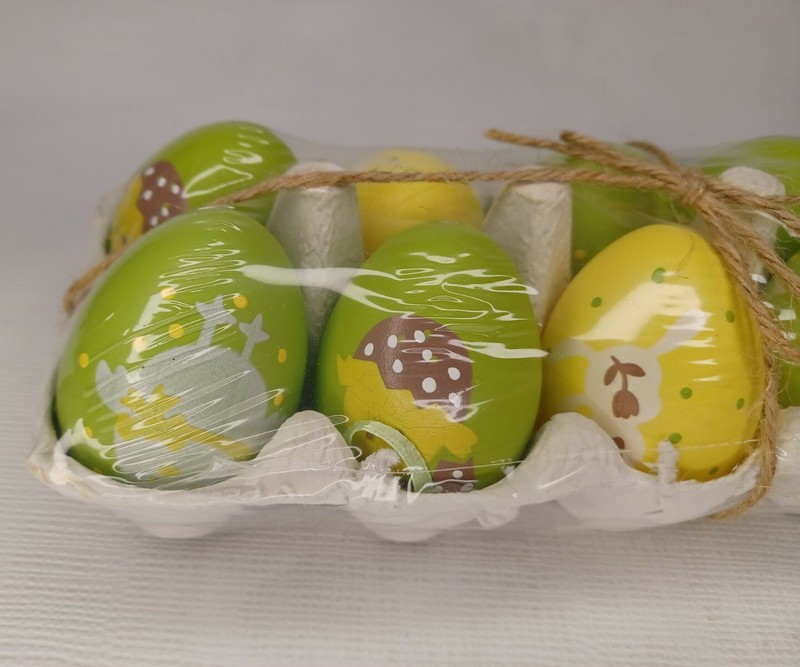 10 Plastic Decorated Easter Eggs Hanging Decorations gallery