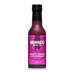 Bravado Spice Co. Ghost Pepper & Blueberry Hot Sauce 5 oz Bottle Gluten Free