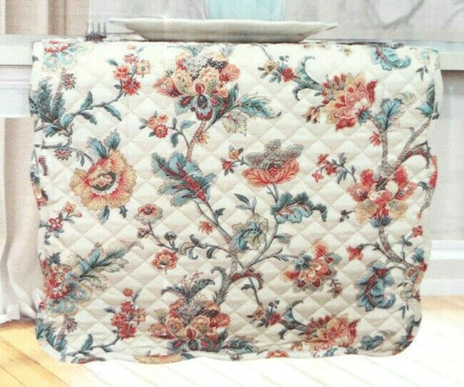 Waverly Catherine Apricot Table Runner French Country Reversible Quilted 13x72" gallery
