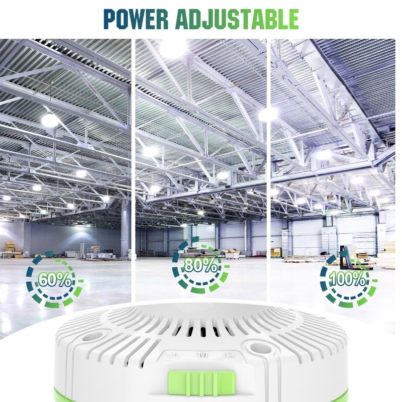 LED Corn Light 100W CCT Tunable 45K/50K/57K Commercial HighBay Lighting E39 Base gallery