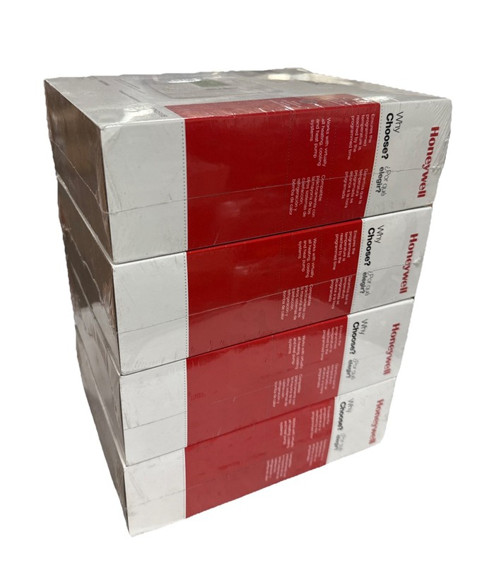 (4 Pack) Honeywell 7-Day Programmable (RTH2510B) Wall Mount Thermostat NIB gallery