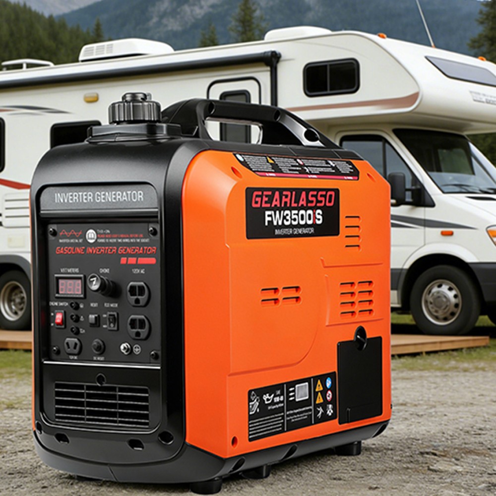 5000W Portable Inverter Generator Gas Powered Quiet for Home Backup Construction gallery