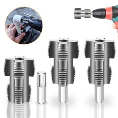 3pcs Integrated Internal & External Pipe Threading Tool PVC Pipe Threader Kit