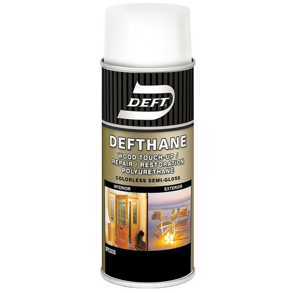 6 Deft Defthane Semi-Gloss Colorless Wood touch-up Polyurethane Spray 11.5oz gallery