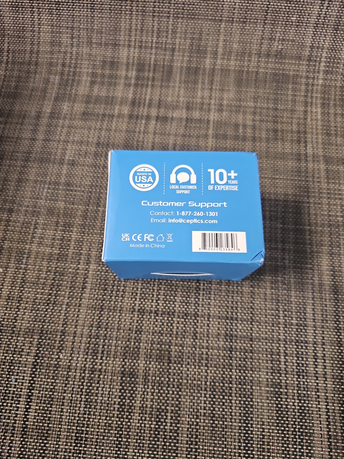 Ceptics 6-in-1 Universal Travel Adapter w/2X USB-A & 3X USB-C / Universal Outlet gallery