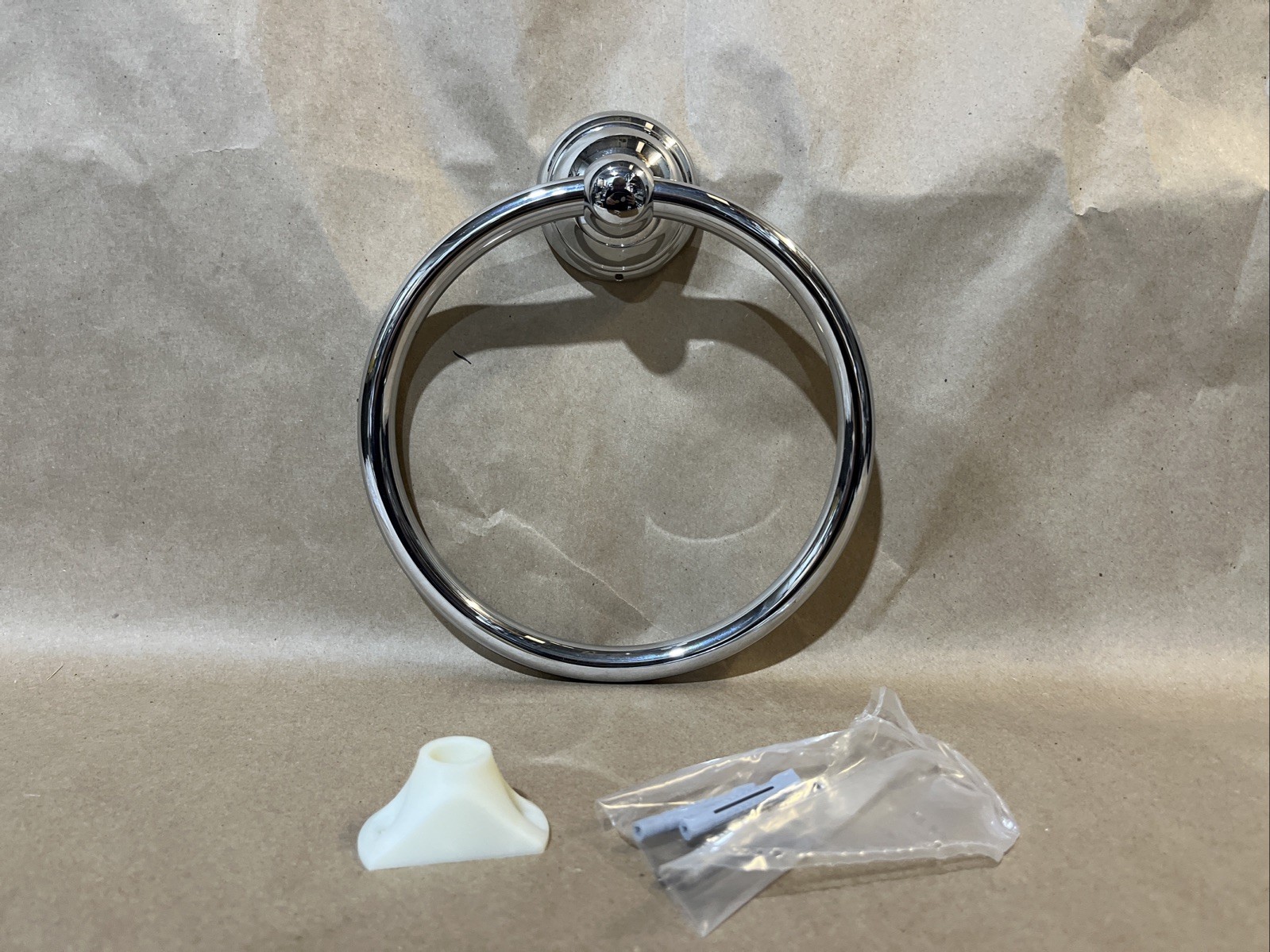 Generic Unbranded Towel Ring Holder With Hardware gallery
