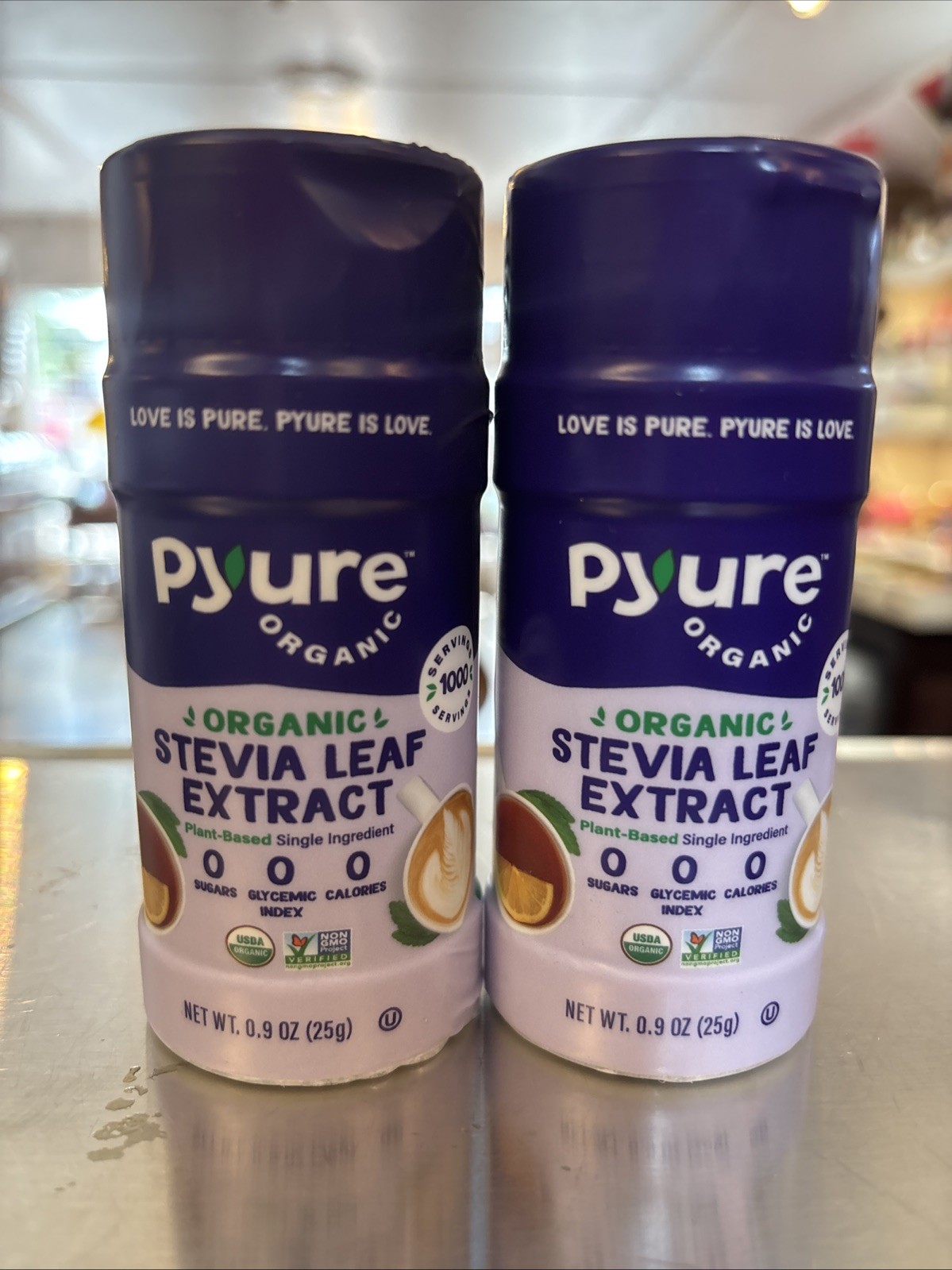 Organic Stevia Extract Powder 2x 100% Pure Stevia Leaf Extract, No Filler gallery