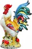Ceramic Collectible Figurines Statue，3D Hand-Painted Large Strawberry Rooster... gallery