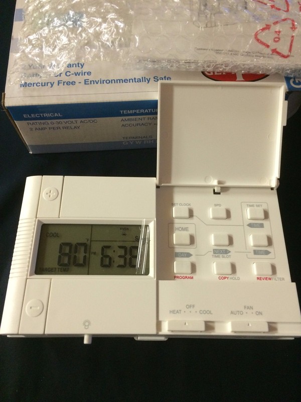GT7000 7 DAY PROGRAMMABLE SINGLE STAGE 1 HEAT / 1 COOL gallery