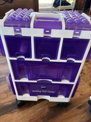 Wilton Ultimate Rolling Tool Caddy Cake Decorating Organizer