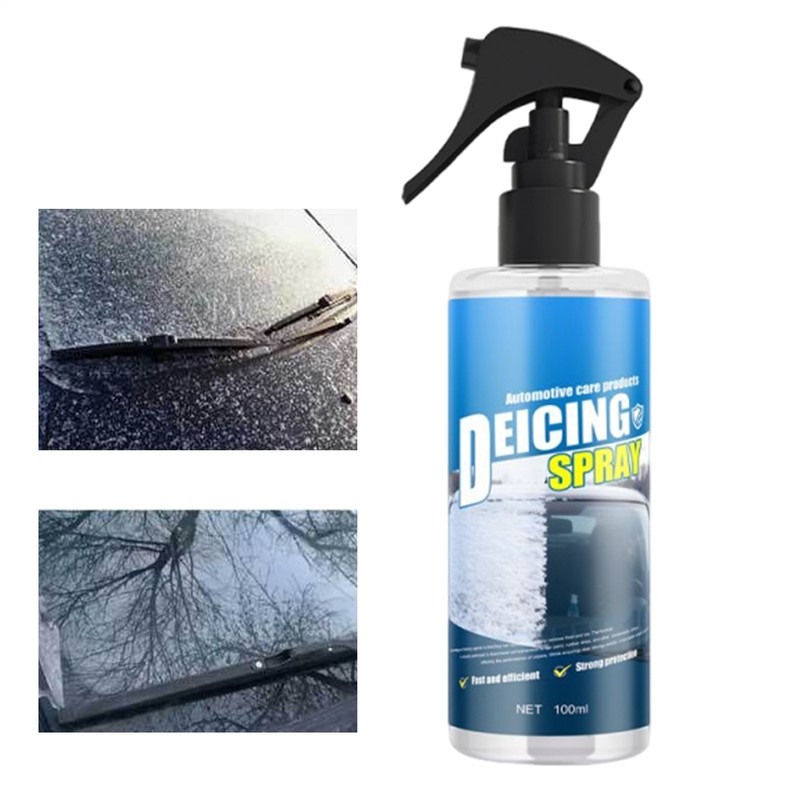 1/2/3x Windshield Deicer Spray Snow Melting And Deicing Agent Car De-Icing Spray gallery