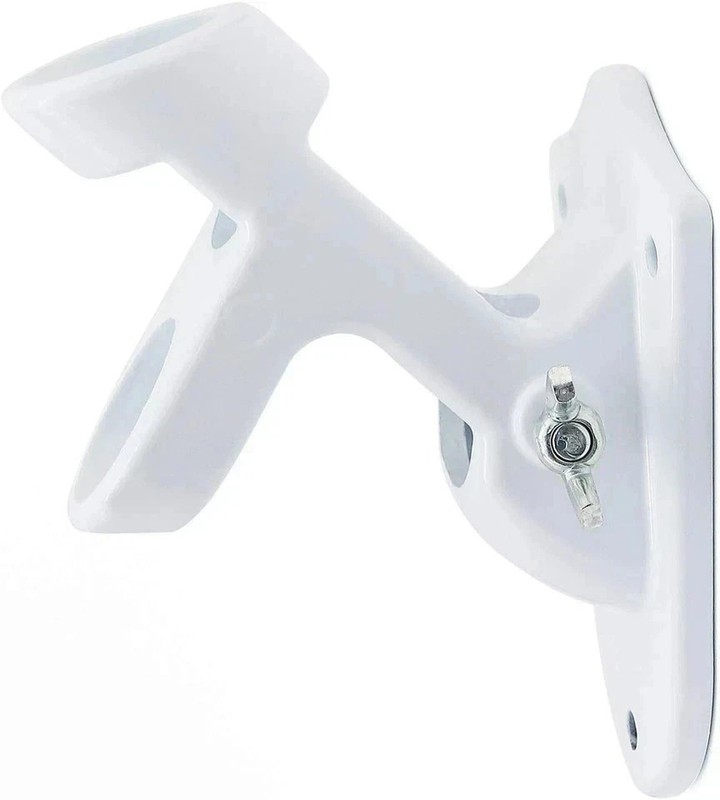 Flag Pole Holder 1'' Two-Position Aluminum Mounting Bracket for House gallery