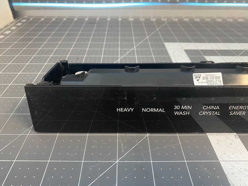 Frigidaire Dishwasher Control Panel P# 117512420 gallery