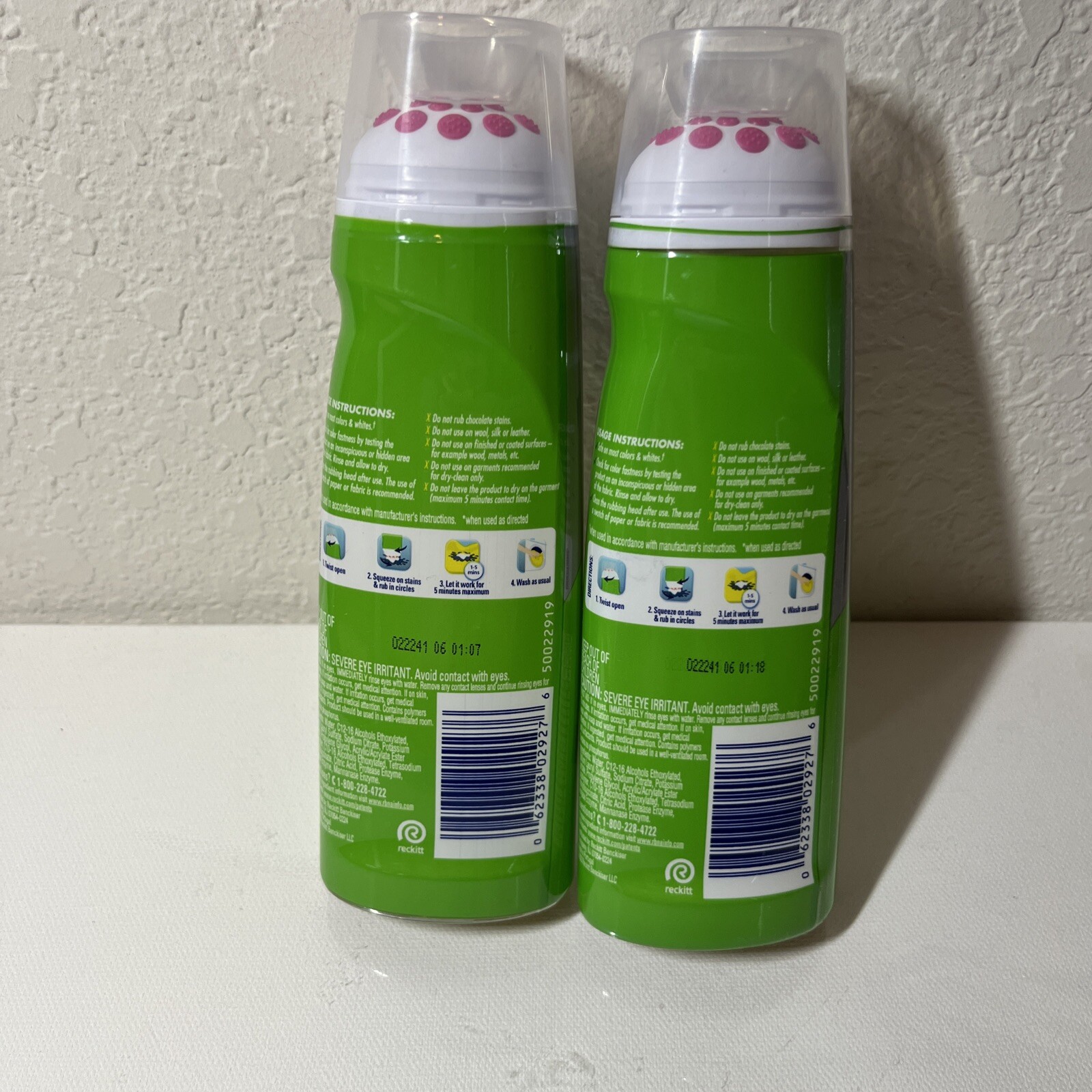 (2) Spray n Wash Max Laundry Stain Remover Gel Stick with Easy to Use Scrub Top gallery