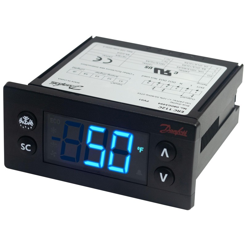 Danfoss ERC 112C Refrigeration Controller for Glass Door Merchandisers, Commerc gallery