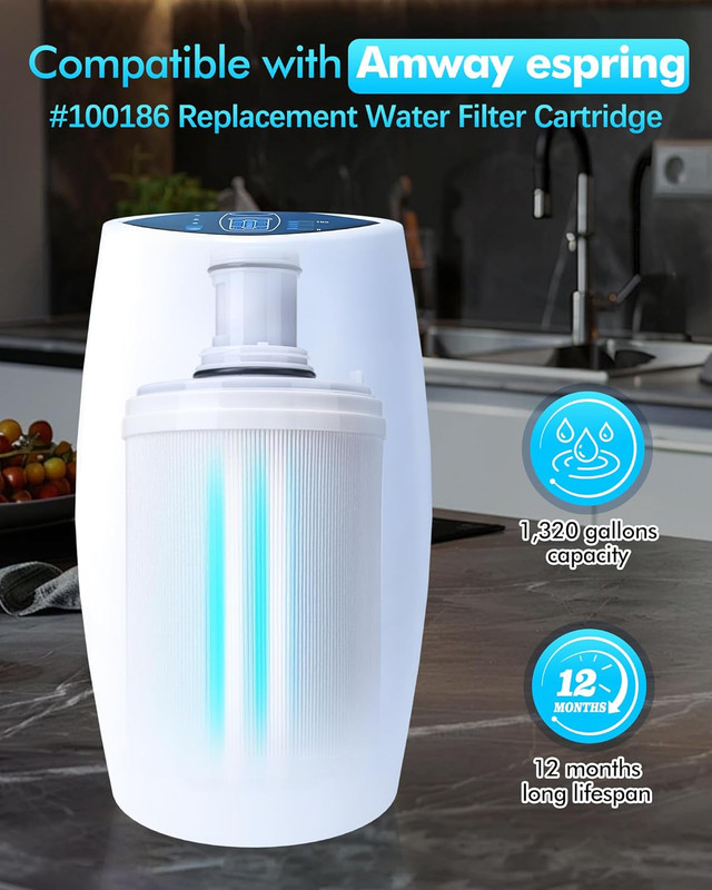 For Amway eSpring Water Purifier Replacement Filter UV Technology 100186 gallery