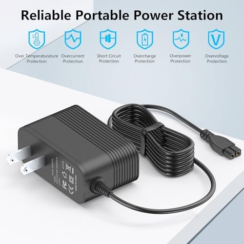 Charger for Robotic Pool Cleaner Compatible with C2 Vision A/B Cordless Vacuum A gallery
