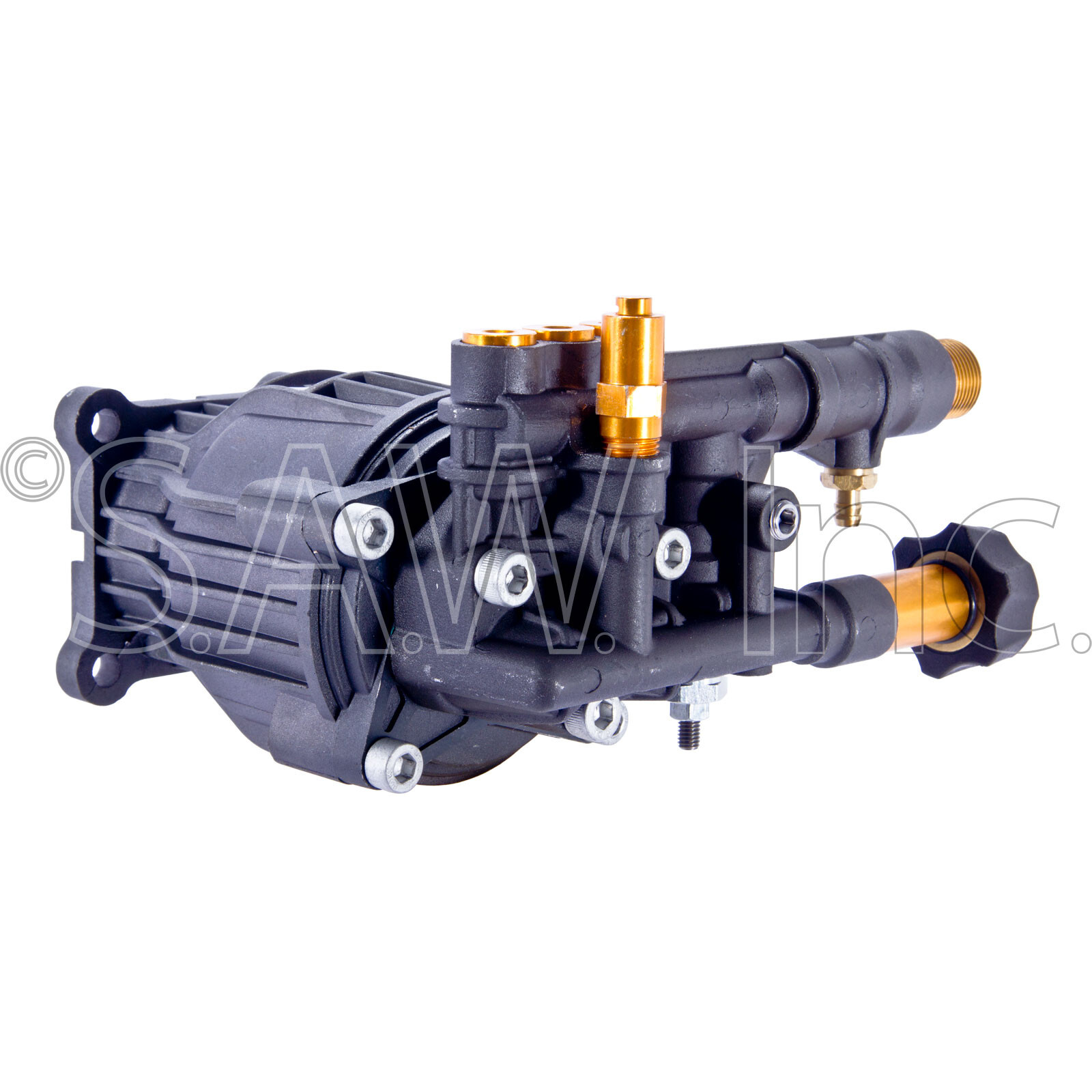 520004 OEM Replacement Pressure Washer Pump 2.5GPM@3400 PSI 3/4 Hollow Shaft gallery