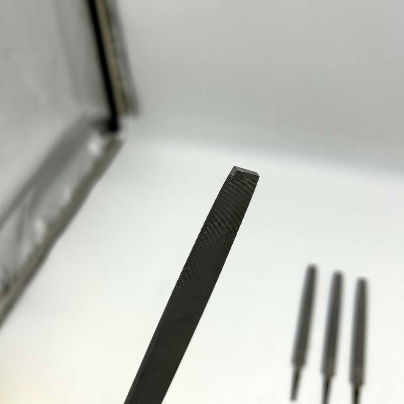 Nicholson 6" Flat Double / Single Cut Smooth File 03533N Rectangular w/ Tang 4pk gallery