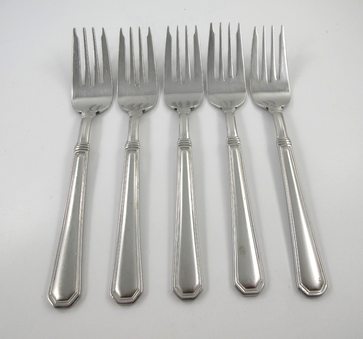Pfaltzgraff PROVIDENCE SATIN 5 Salad Forks 18/8 Stainless Steel Flatware gallery