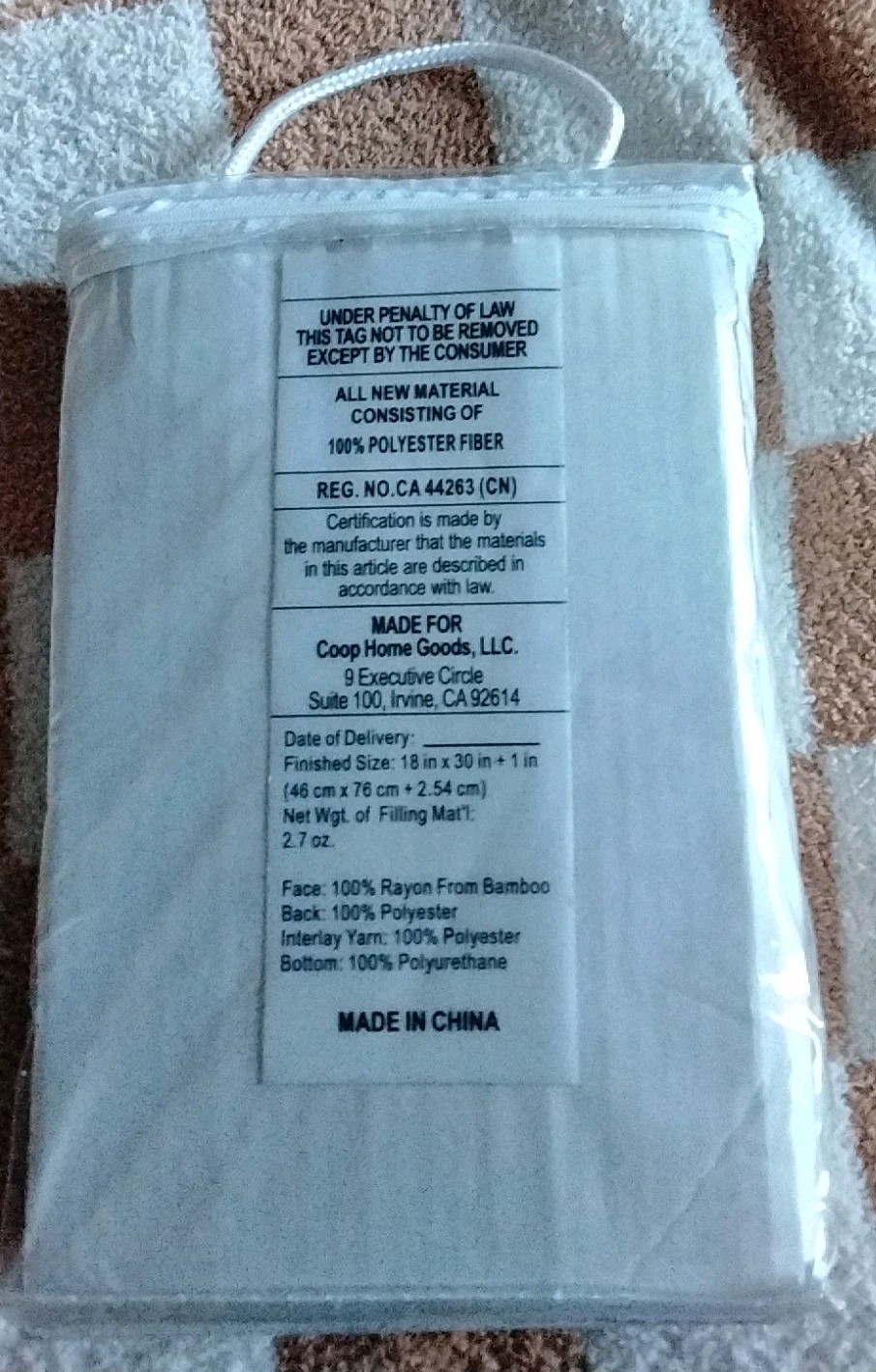 Coop Home Goods Ultra-Tech Pillow Protector 1 Pack Queen Cut-out-pillow New gallery