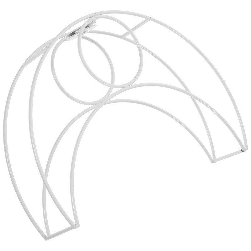 Moon Shape Lampshade Frame Replacement Lamp Frame Wire Lampshade Frame Desk gallery