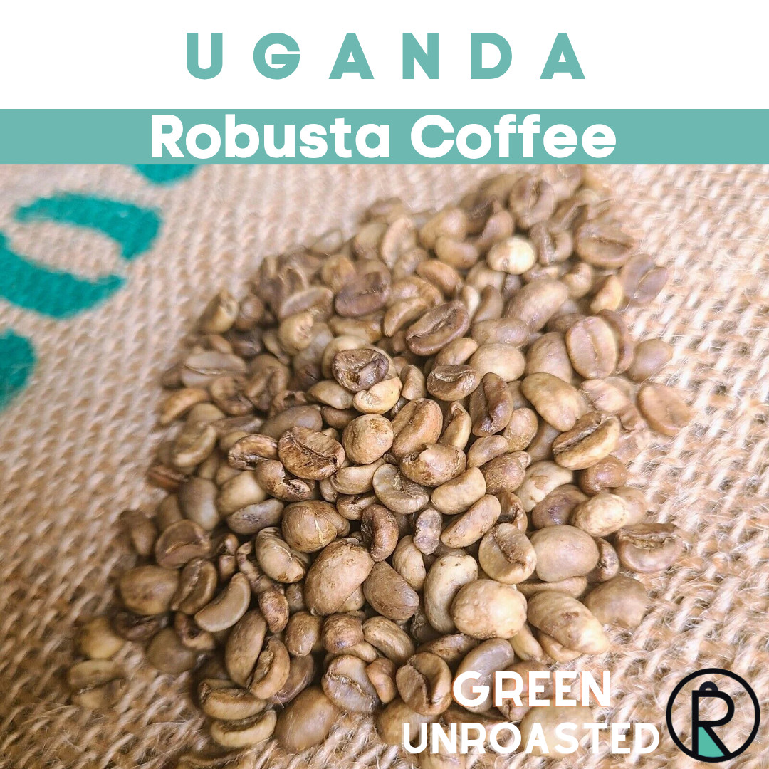 Uganda Robusta Coffee Beans - Unroasted - Green gallery