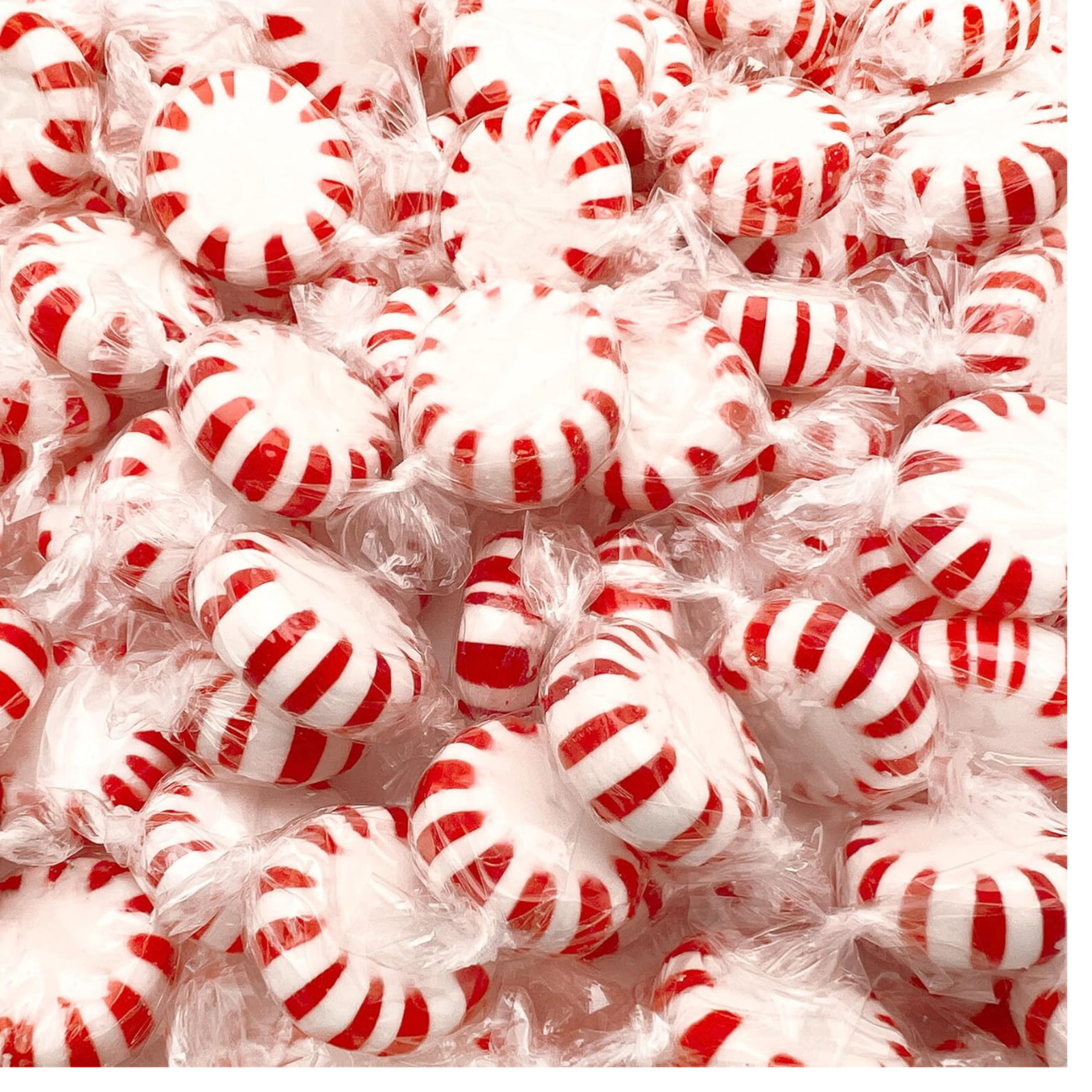 Starlight Peppermint Candy 3 lb Bulk Bag Approx 240 Pieces Wrapped gallery