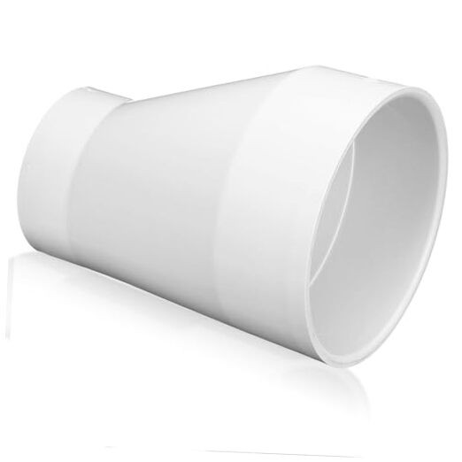 6" X 4" PVC Pipe Fitting Compatible with 429-E Series Eccentric Reducer gallery