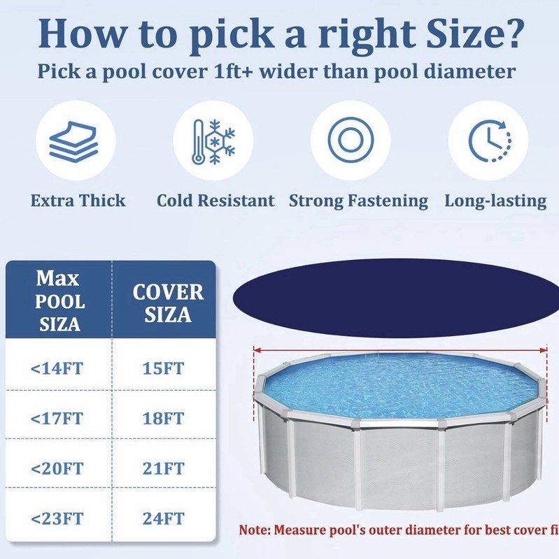 Angar Above Ground Pool Cover gallery