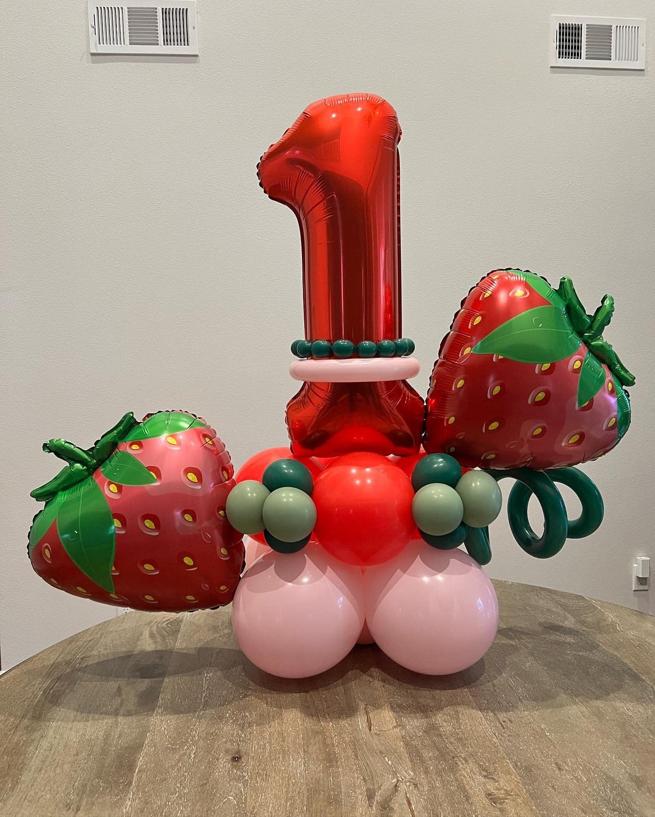 6 Pack Gaint Strawberry Balloons 23 Inch Cute Strawberry Balloons for Cute Be gallery