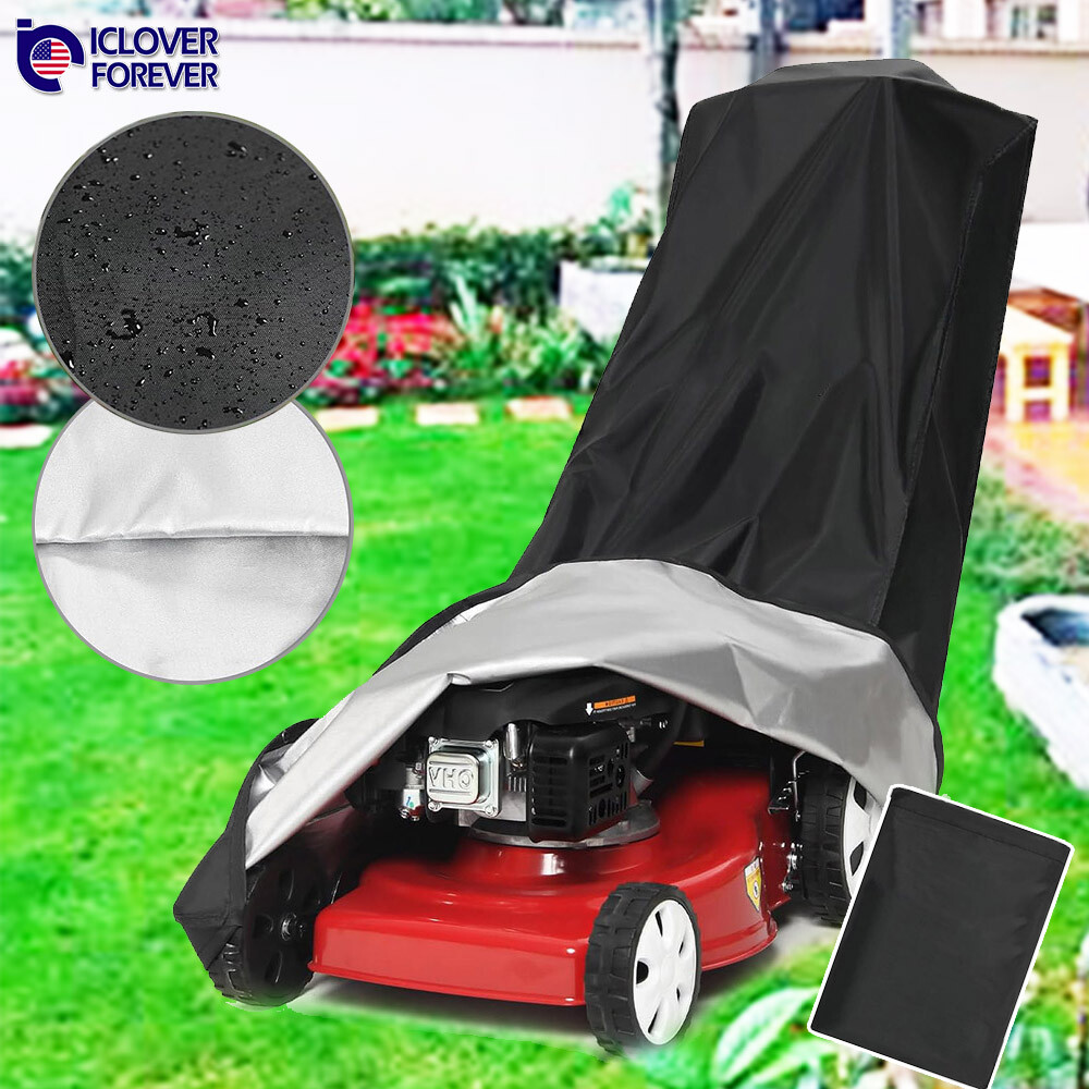 Waterproof Push Lawn Mower Cover Heavy Duty UV Protector Storage Universal Fit gallery