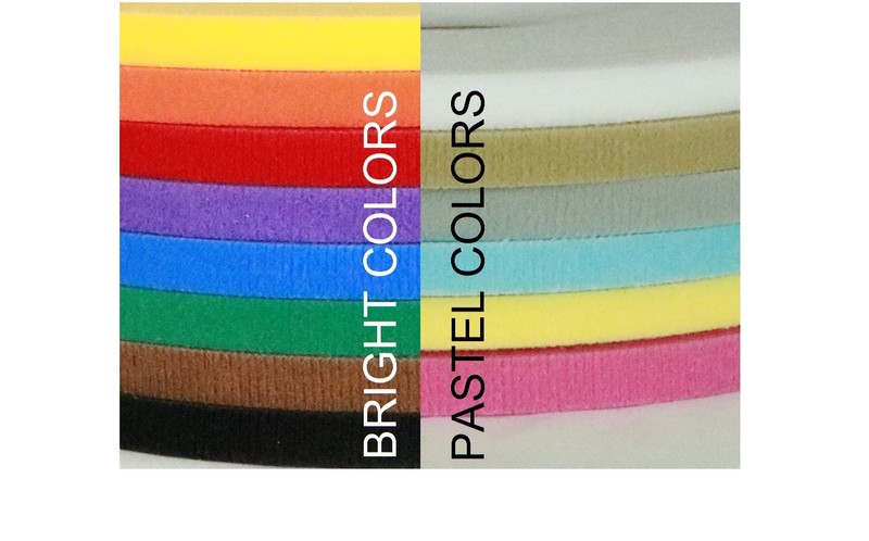 Ultra thin VELCRO® brand hook & loop tape double sided Widths: 2'', 3", & 4" gallery