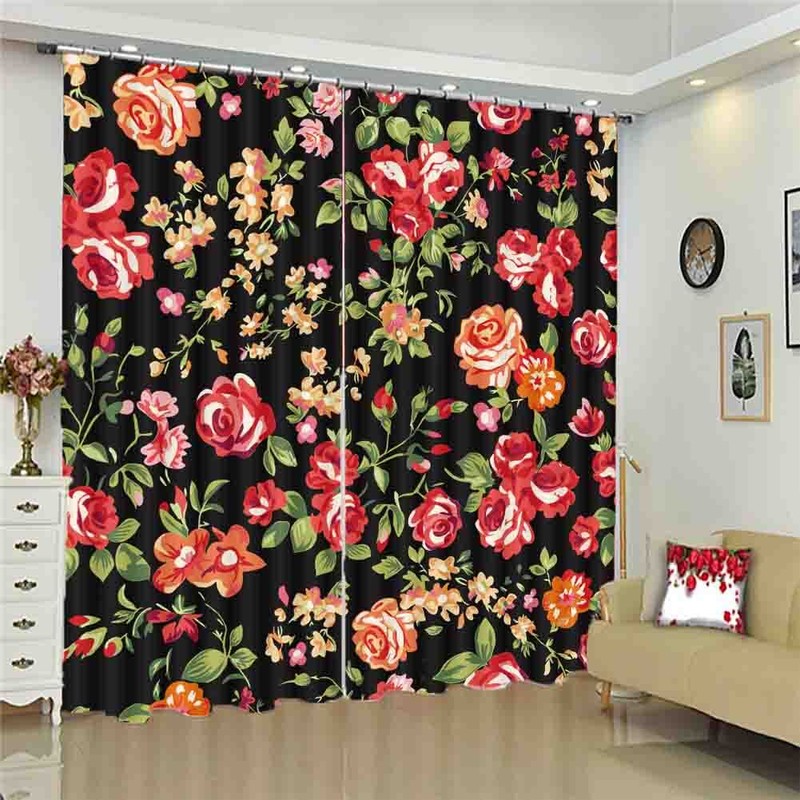 Circle Implication 3D Curtain Blockout Photo Printing Curtains Drape abric gallery